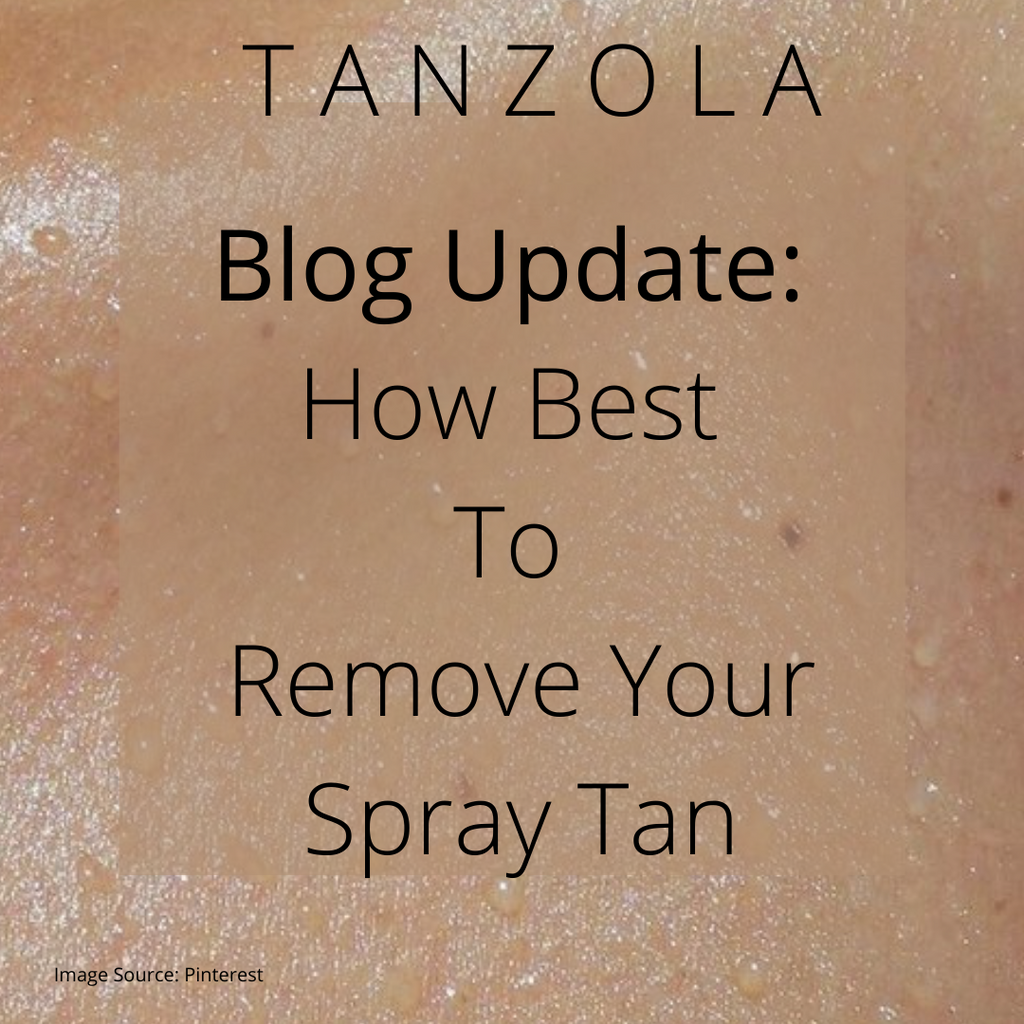 How Best To Remove Your Spray Tan